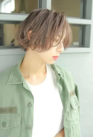 ショート beauty: beast 横川店のヘアスタイル