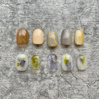 ネイル 自由が丘サロン あやめ💅のネイルデザイン