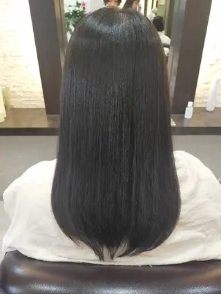 ロング カラー 安藤 理香のヘアスタイル