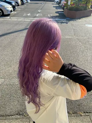 ロング カラー 大坪 拓斗のヘアスタイル
