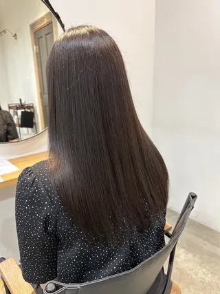 ロング 新村 小夏のヘアスタイル