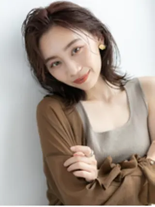 ミディアム macaron宇都宮 柴山凌輔のヘアスタイル