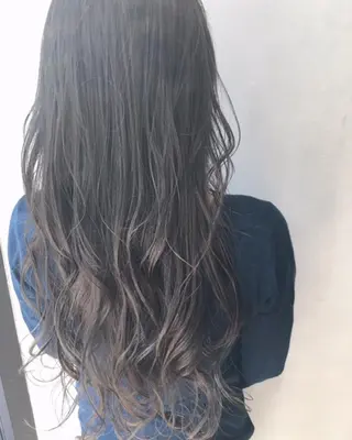 セミロング 【ブリーチ髪質改善 パーマ】宮田浩章のヘアスタイル