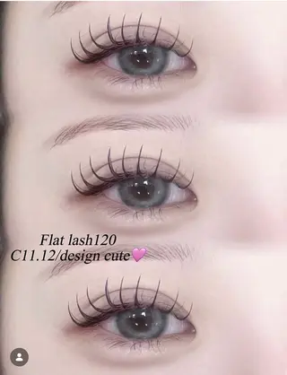 マツエク・マツパ 🩶Serena🩶 大阪梅田／束感まつ毛のマツエク・マツパデザイン