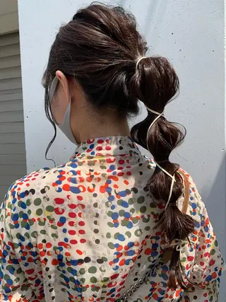 ロング ヘアアレンジ 似合わせカラー🫶 小川千波のヘアスタイル