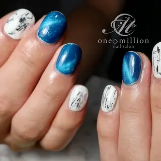 メンズ ネイル nail salon ワンミリオンのネイルデザイン
