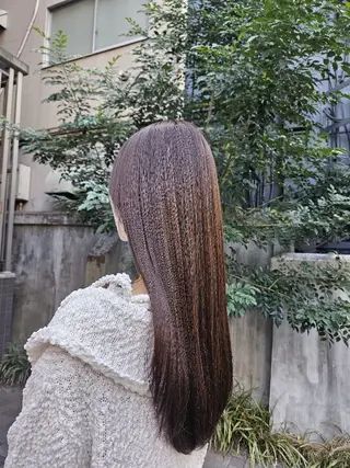 ロング 内藤 旭のヘアスタイル