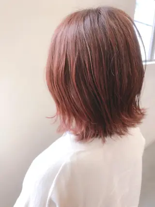 ミディアム ショートショートボブ うるはのヘアスタイル