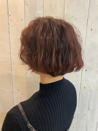 ショート ストレート🌹カラー お任せを🌈bucoのヘアスタイル