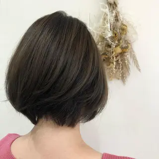 ショート カラー 【髪質改善】 梅田　聡のヘアスタイル