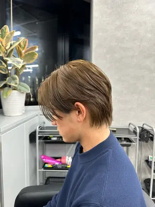 ショート カラー メンズ 【パーマ率90%】 サエキカズマのヘアスタイル