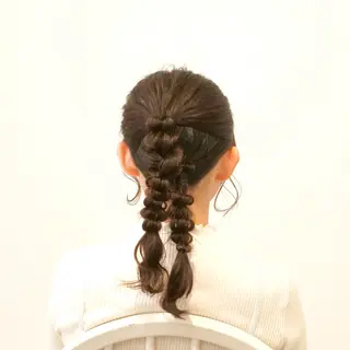 ヘアアレンジ 似合わせヘアメイク 💐オダギリチアキのヘアスタイル