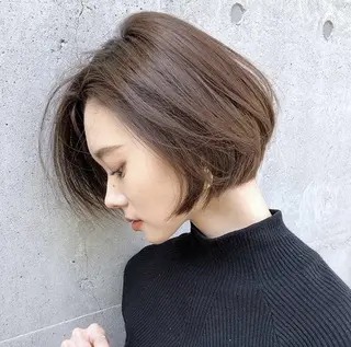 ショート ショートカット /バレイヤージュ✨のヘアスタイル