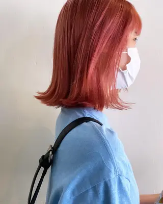 ミディアム カラー LOVESTOIKE 堂本のヘアスタイル