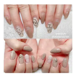 ミディアム ネイル 👑enen style👑のネイルデザイン