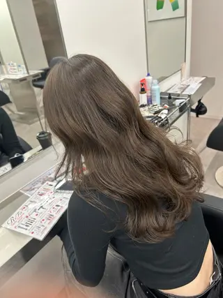 ロング 似合わせカラー ブリーチ/店長レンのヘアスタイル