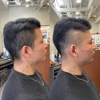 ショート メンズ 💈トレサンパ 💈金山駅✂︎愛実のヘアスタイル