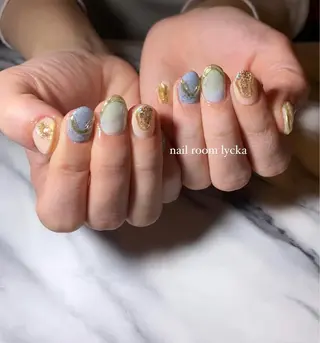 ネイル ﾈｲﾙﾙｰﾑﾘｯｶ 𝐦𝐚𝐲𝐮のネイルデザイン