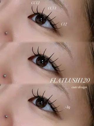 マツエク・マツパ CreBiA🎀 ayaのマツエク・マツパデザイン