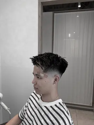 メンズ メンズ特化/フェード 樋口裕馬のヘアスタイル