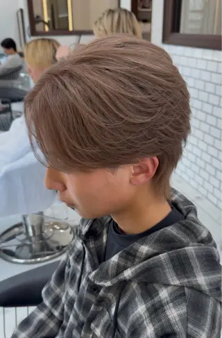カラー メンズ 菅野 心悠/メンズヘアのヘアスタイル