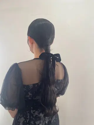 ヘアアレンジ mopa_kaede ナチュラル/レイヤーのヘアスタイル