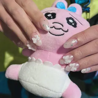 ネイル パラあり！フィルイン 美フォルムのネイルデザイン