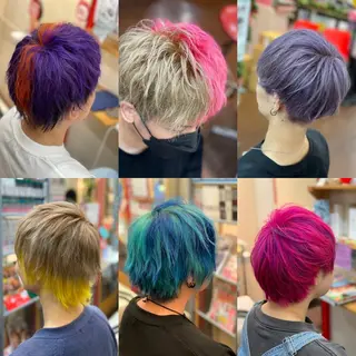 ショート たけい ゆうきのヘアスタイル