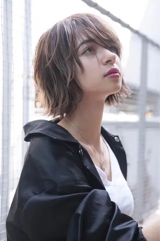 ショート カラー 韓国ヘア 店長NEGIのヘアスタイル