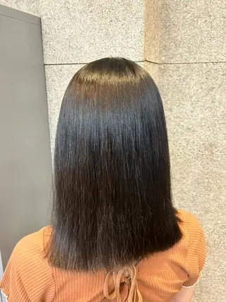 ミディアム カラー 🤡暖色レイヤー 🤡みさきのヘアスタイル