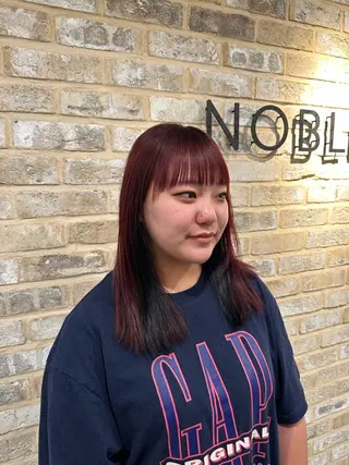 カラー kano🌈 ボブ/レイヤーのヘアスタイル