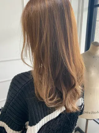 ロング カラー 日野 めぐみのヘアスタイル