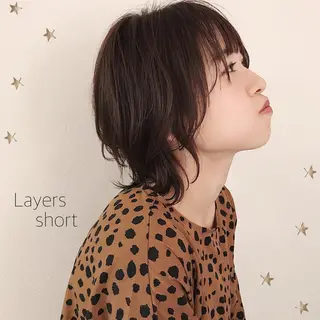 ショート 市川 千夏のヘアスタイル
