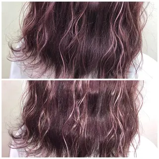 セミロング カラー MAKO ❤️🔥NEXTのヘアスタイル