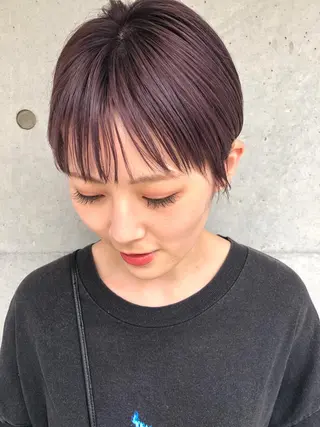 ショート nessヤマサキ リュウタのヘアスタイル