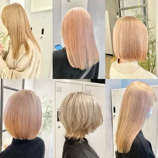 カラー 🔷ダブルカラーハイ トーン🔷櫻井走のヘアスタイル