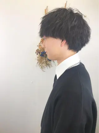 パーマ メンズ メンズサロン アソビ元町のヘアスタイル