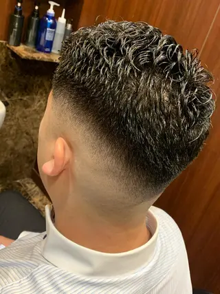 ショート メンズ 羽木 隆徒のヘアスタイル