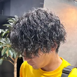 パーマ メンズ 🔥フェザーパーマ 特化🔥勇斗のヘアスタイル