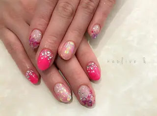 ネイル マツエク・マツパ Yuriko Omi パラジェル/渋谷のネイルデザイン