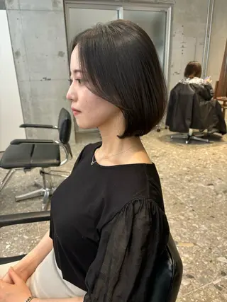 ショート ショートボブ／川崎 子安健太のヘアスタイル