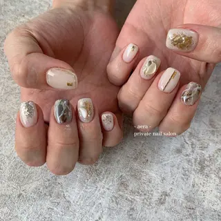 ネイル AERA nail shino🐱⸝꙳のネイルデザイン