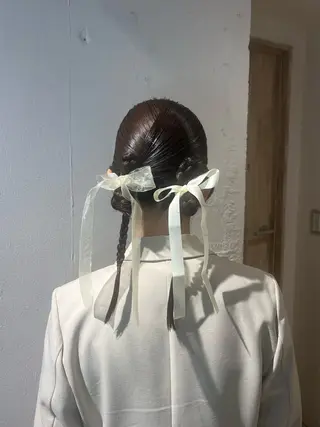 ヘアアレンジ ᴛᴏᴍᴏᴋᴀ / ᴄʜᴇʀɪのヘアスタイル