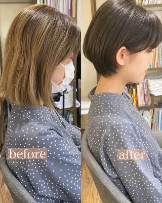 ショート ヒラヤマ ユウスケのヘアスタイル