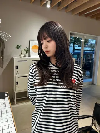 ロング カラー haruki所属・haruki/ wakanaのヘアスタイル