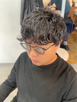 メンズ ｼﾉｻﾞｷ ｷﾅのヘアスタイル