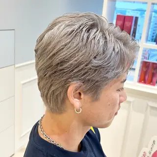 カラー メンズ レイヤーカット/ 艶カラー🌙Rinoのヘアスタイル