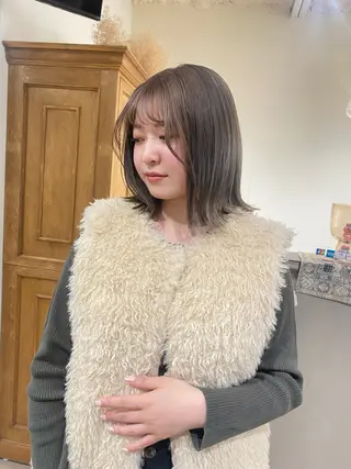 ロング 美髪矯正/髪質改善 🫧山﨑　真歩🫧のヘアスタイル