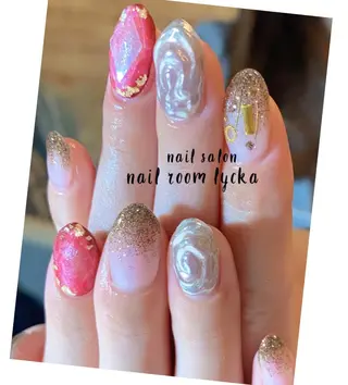 ネイル ﾈｲﾙﾙｰﾑﾘｯｶ 𝐦𝐚𝐲𝐮のネイルデザイン