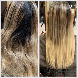 ロング エクステブリーチ矯正 griFFicaのヘアスタイル